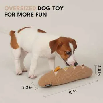 CHEWFFON Interactive Dog Puzzle Toys - Enrichment Snuffle Toys for Stress Relief, Encourages Instinctual Foraging in Small, Medium & Large Dogs