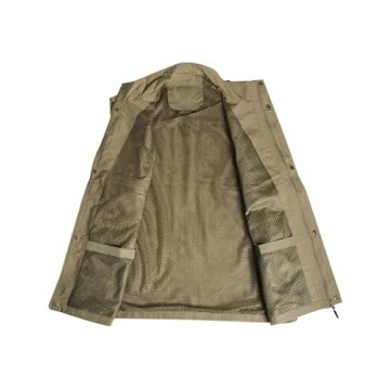 Yimoon Men’s Lightweight Utility Vest for Outdoor Fun