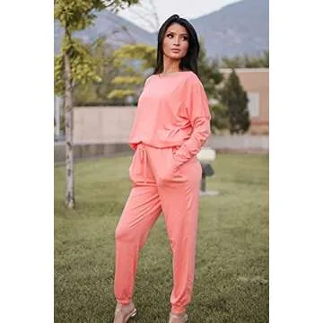 PRETTYGARDEN Women's Comfortable Lounge Set 2 Piece Tracksuit