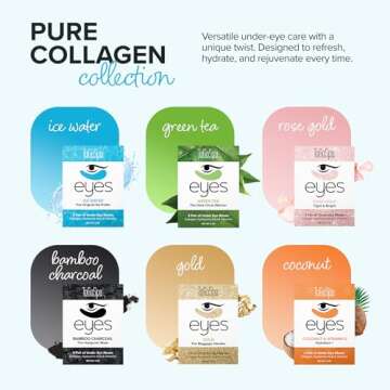 Ice Water EYES - Anti-Aging Collagen Gel Pads - 3 Pair