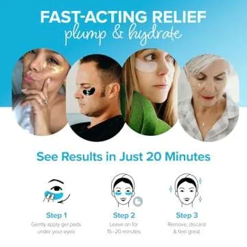 Ice Water EYES - Anti-Aging Collagen Gel Pads - 3 Pair