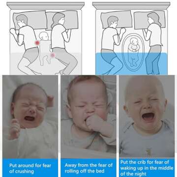 Baby Lounger for Infants 0-12 Months, Bionic Design Baby Lounger Soft Organic Cotton Breathable Lounger, Newborn Babies Essentials Gifts