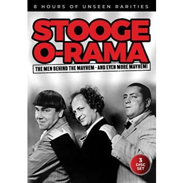The Three Stooges - Stooge-O-Rama: The Men Behind The Mayhem And Even More Mayhem! (3-Disc Collector...