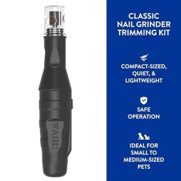 Wahl Pet Nail Grinder - Safe and Efficient Grooming Tool