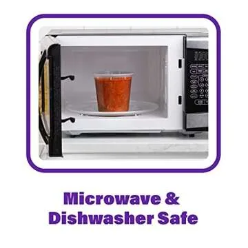 Pantry Value [24 oz. - 24 Count Plastic Food Storage Deli Containers with Lids, Disposable Containers With Lids - Perfect for Storing Soups, Sauces, and Snacks