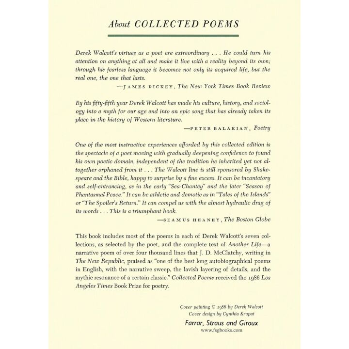 Collected Poems 1948-1984 Paperback Edition
