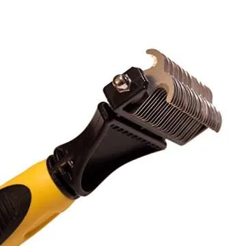 Pet Republique Matt Splitters Tool – Effective Mat Remover and De-matting Comb for Long-Haired Dogs, Cats, Rabbits – Regular 12+23 Teeth Design