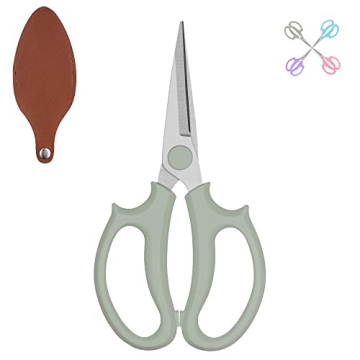 Garden Pruning Shears Scissors,Professional Floral Shears,Colorful Flower Scissors with Comfortable ...