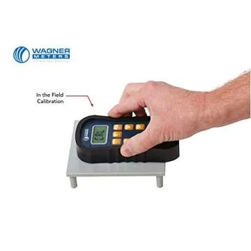 Orion 950® Pinless Wood Moisture Meter by Wagner Meters I Accurate, Non-Damaging, Dual Depth Lumber Moisture Measurement, Bluetooth, Auto EMC, GPP/GPK & Dew Point Calculations (Standard Calibrator)