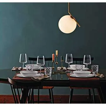 Bormioli Rocco Planeo 12.75 oz. White Wine Glasses, Clear, Set of 4