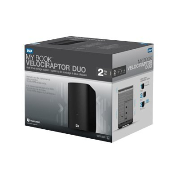 Thunderbolt Dual Hard Drive Storage - WD My Book VelociRaptor