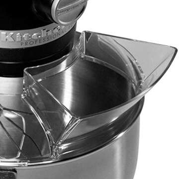 KitchenAid 1-Piece Pouring Shield for Stand Mixers - Perfect Fit