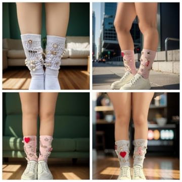 Charms for Socks Kit - 55pcs Gold Bling Jewelry Pins