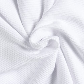 GEMBERA Women's Long Sleeve Ribbed Casual Tops