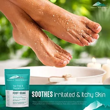 All-Natural Tea Tree Oil & Peppermint Foot Soak for Fresh Feet