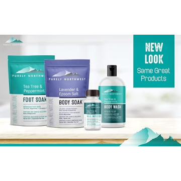 All-Natural Tea Tree Oil & Peppermint Foot Soak for Fresh Feet