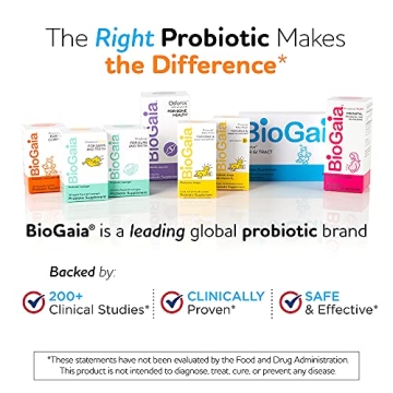 BioGaia Immune Active Probiotic + Vitamin D Capsules 60 Days