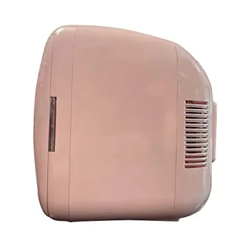 FRIGIDAIRE EFMIS462PINKCP2 Portable Cooler for Car, Office, Bedroom, Dorm Room, or Cabin, 11.22"D x 12.6"W x 12.6"H, Pink