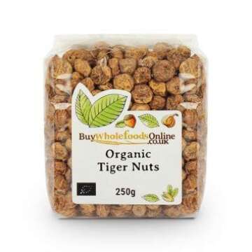 Buy Whole Foods Organic Tiger Nuts for Healthy Snacking (250g)