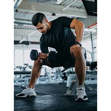 Dry Fit Tshirts Shirts for Men 5 Pack Moisture Wicking Quick Dry Mesh Performance Tees Gym Tech T Po...