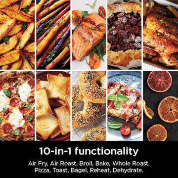 Ninja Prestige Smart XL with Pro Cook System 10-in-1 Air Fry Digital Countertop Convection Toaster O...