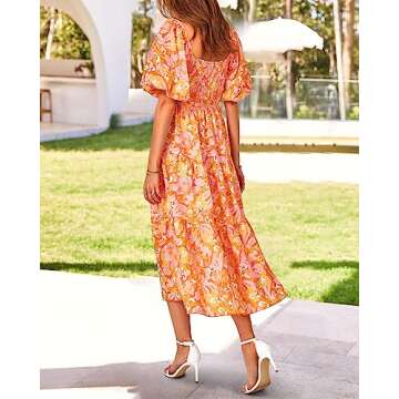 Stylish BTFBM Summer Maxi Dress for Women 2024