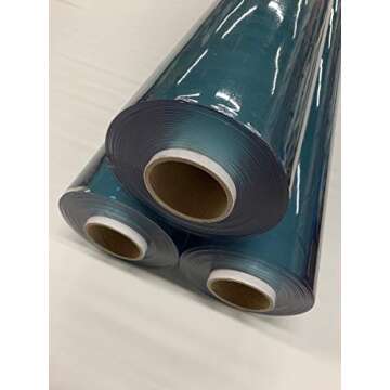 Clear Marine Vinyl - 54" 20 Gauge: UV Trek for Unmatched Durability