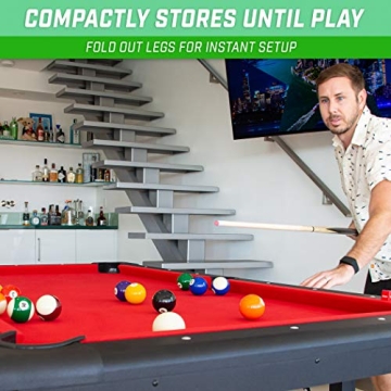 GoSports 7 ft Billiards Table - Portable and High Quality
