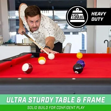 GoSports 7 ft Billiards Table - Portable and High Quality