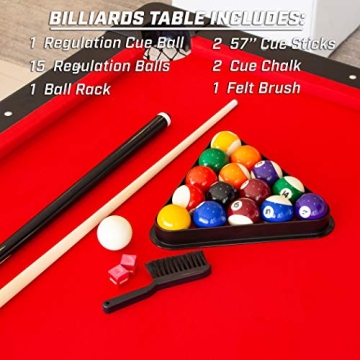 GoSports 7 ft Billiards Table - Portable and High Quality