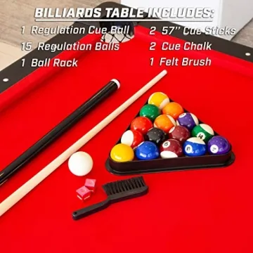GoSports 7 ft Billiards Table - Portable and High Quality