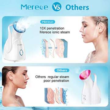 Self Tanner Facial Steamer Face Steamer – Nano Ionic Face Steamer for Facial 100ml Home Facial
