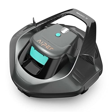 AIPER Cordless Robotic Pool Cleaner, Pool Vacuum with Self-Parking Technology, Portable, Ideal for A...