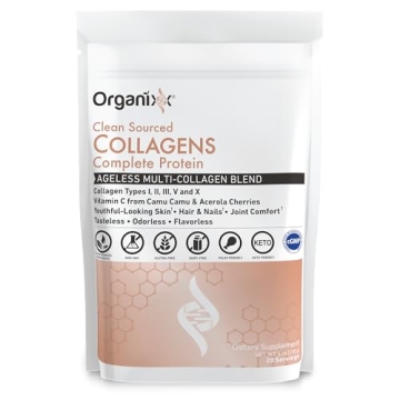 Enhance Beauty & Health with Organixx Collagen Peptides Powder