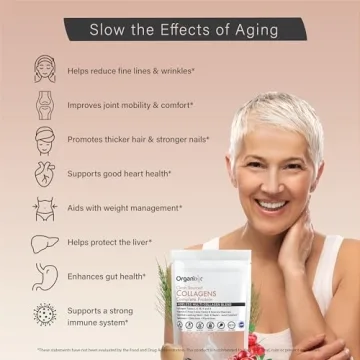 Organixx Collagen Peptides Powder for Radiant Skin & Hair