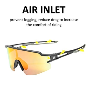 ROCKBROS Polarized Sunglasses for Ultimate UV Protection