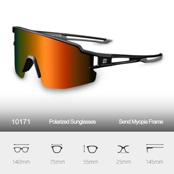ROCKBROS Polarized Sunglasses for Ultimate UV Protection