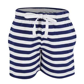 Unique Baby Boys Patriotic 4th of July 2-Piece Summer Outfit (3t, Red)