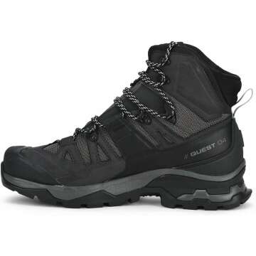 SALOMON Men's Quest 4 GTX Hiking Boots for Comfort