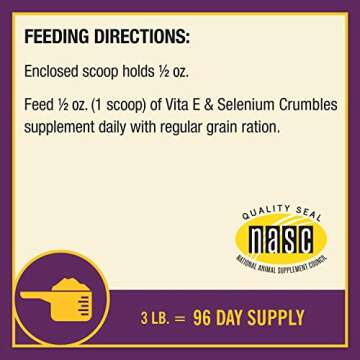 Farnam Horse Health Vita E & Selenium Crumbles for Horses