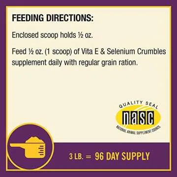 Farnam Horse Health Vita E & Selenium Crumbles for Horses