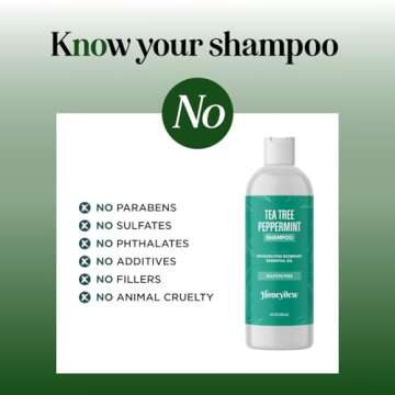 Invigorating Tea Tree Mint Shampoo for Oily Hair
