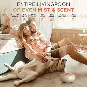 Aromatherapy Diffuser with Essential Oils for Relaxation