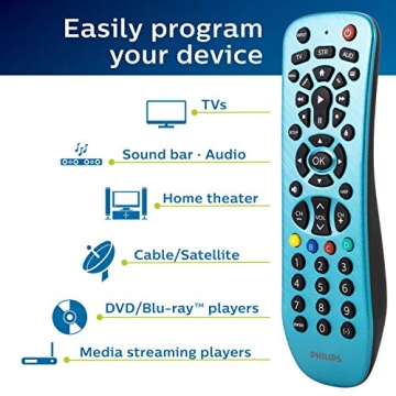 Philips Universal Remote Smart TV 3 Device Control