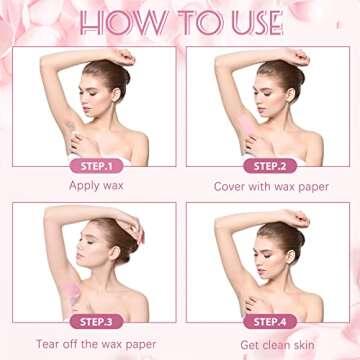 Blulu 400 Wax Strips Non Woven for All Skin Types