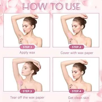 Blulu 400 Wax Strips Non Woven for All Skin Types
