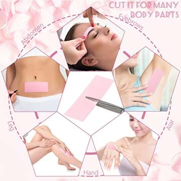 Blulu 400 Wax Strips Non Woven for All Skin Types