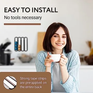 IMPRESA Coffee Capsule Holder Organizes Nespresso Pods Smartly