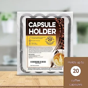 IMPRESA Coffee Capsule Holder Organizes Nespresso Pods Smartly