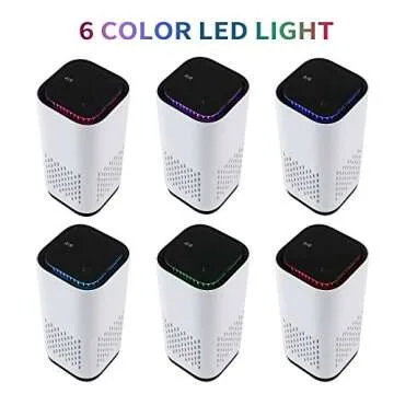 Hestom Portable Mini Air Purifier - Clean Air Anywhere